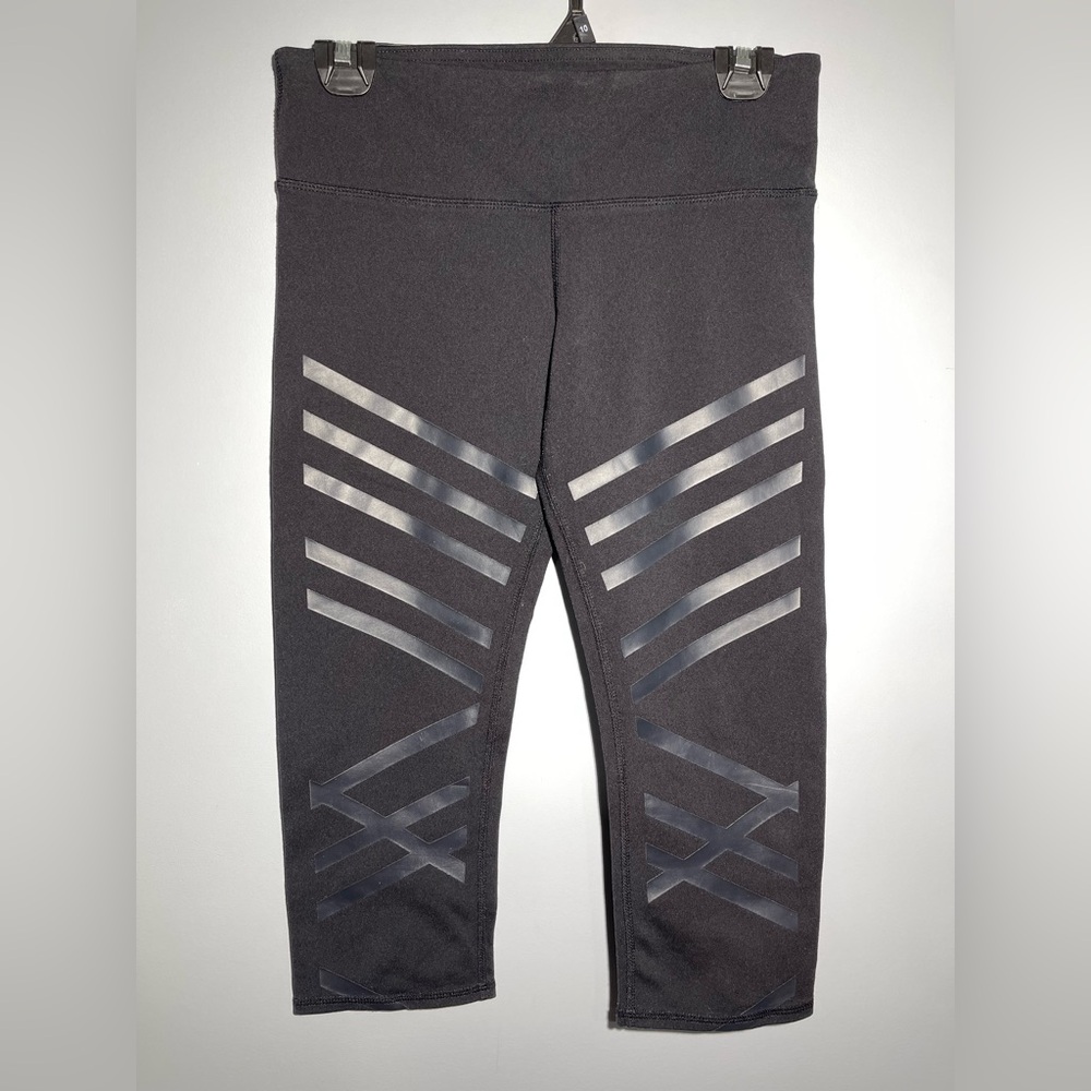 ALO Black Patterned Leggings